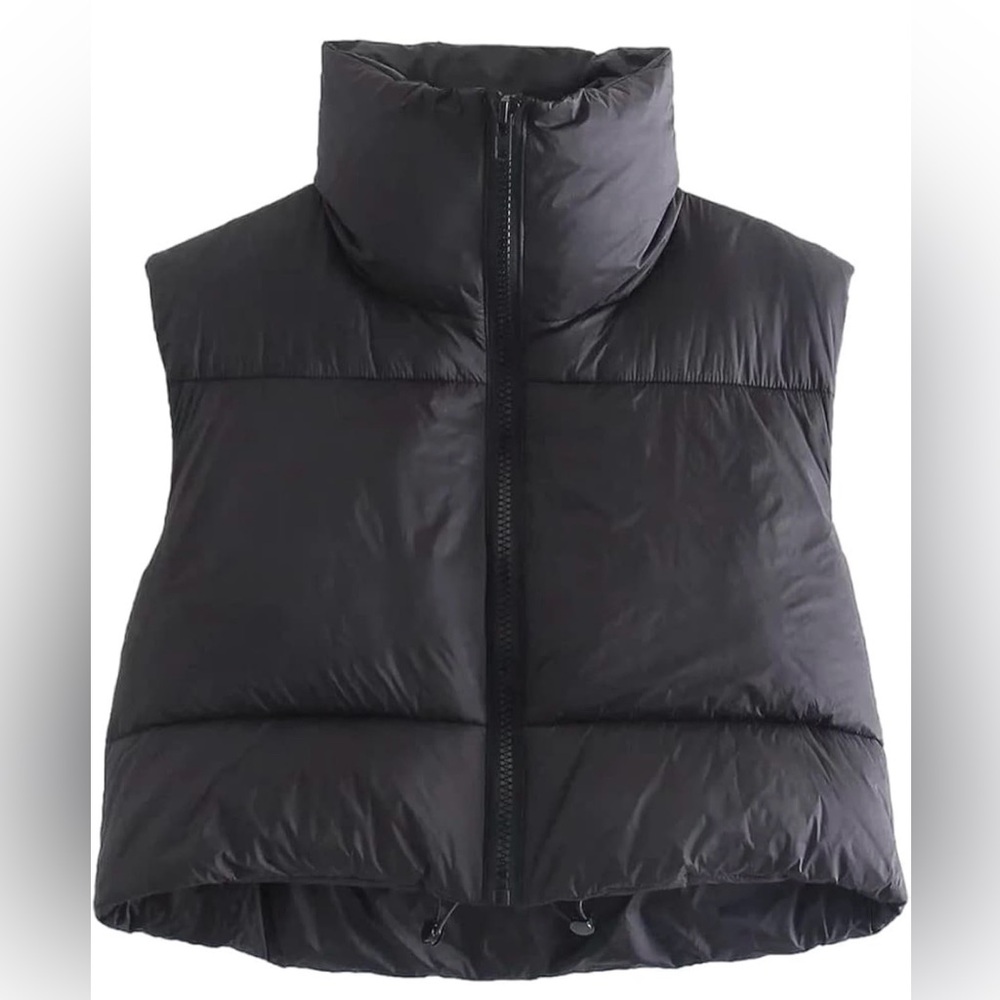 Black Puffer Vest